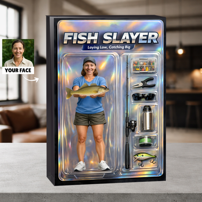 Personalized Fishing Acrylic Plaque 40 - Female