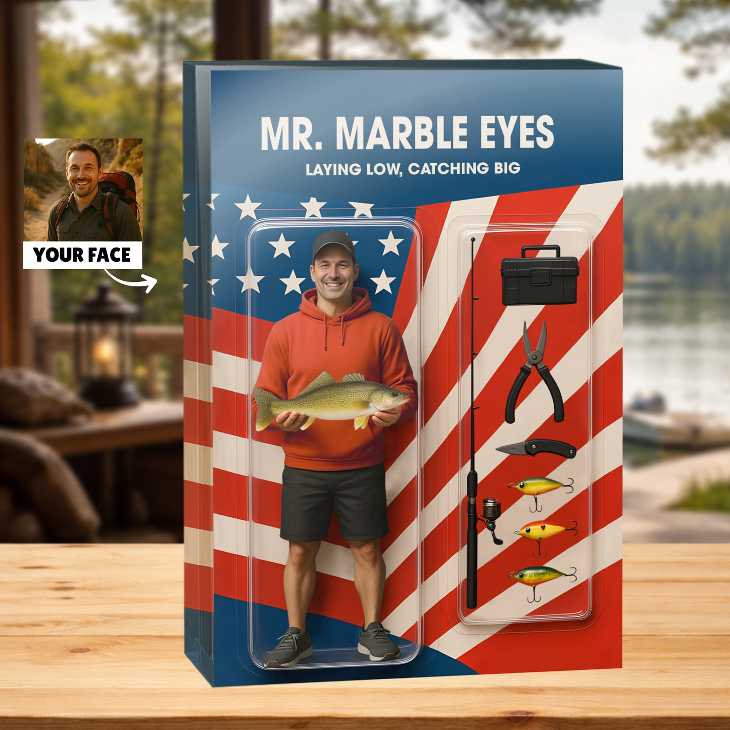 Personalized Fishing Acrylic Plaque 7