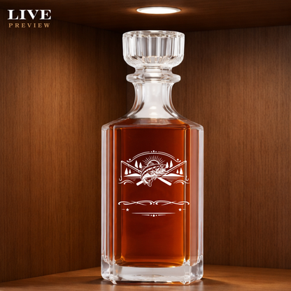 Personalized Whiskey Decanter 7