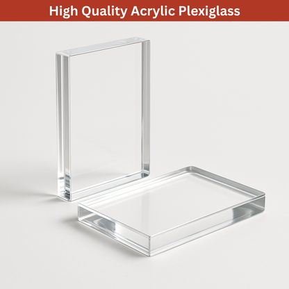 Bass Queen Figure Acrylic Block