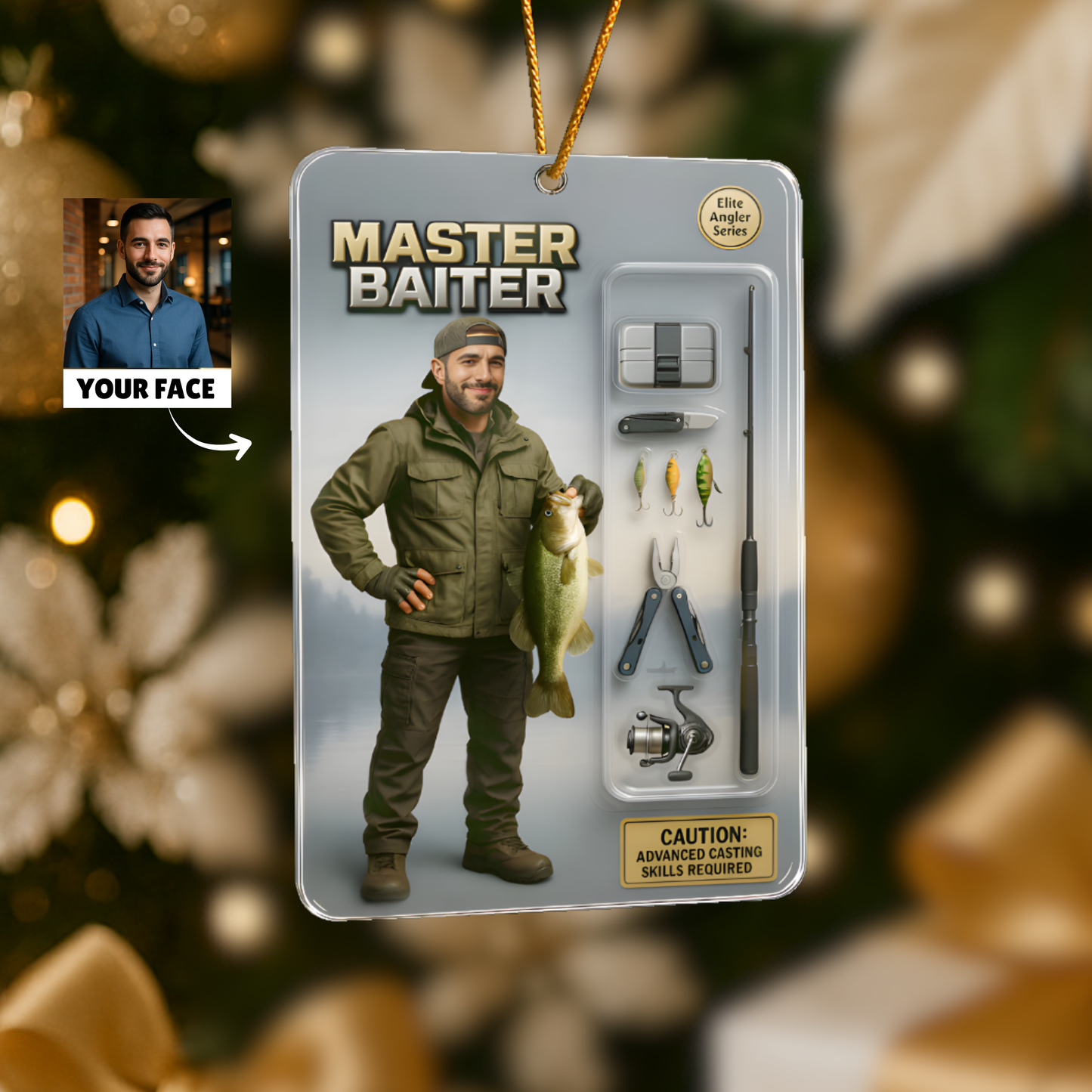 Custom Face Acrylic Ornament