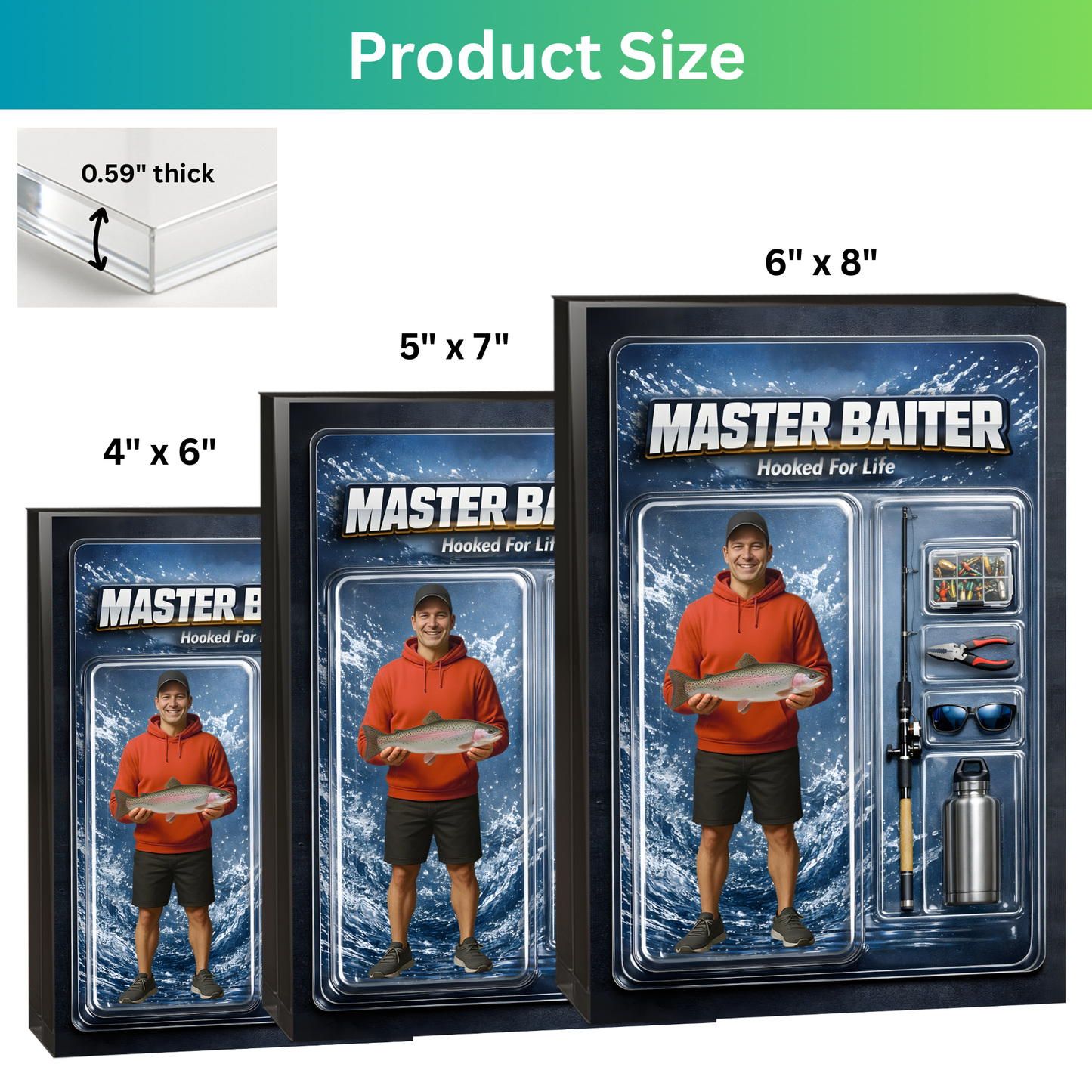 Personalized Fishing Acrylic Plaque 47