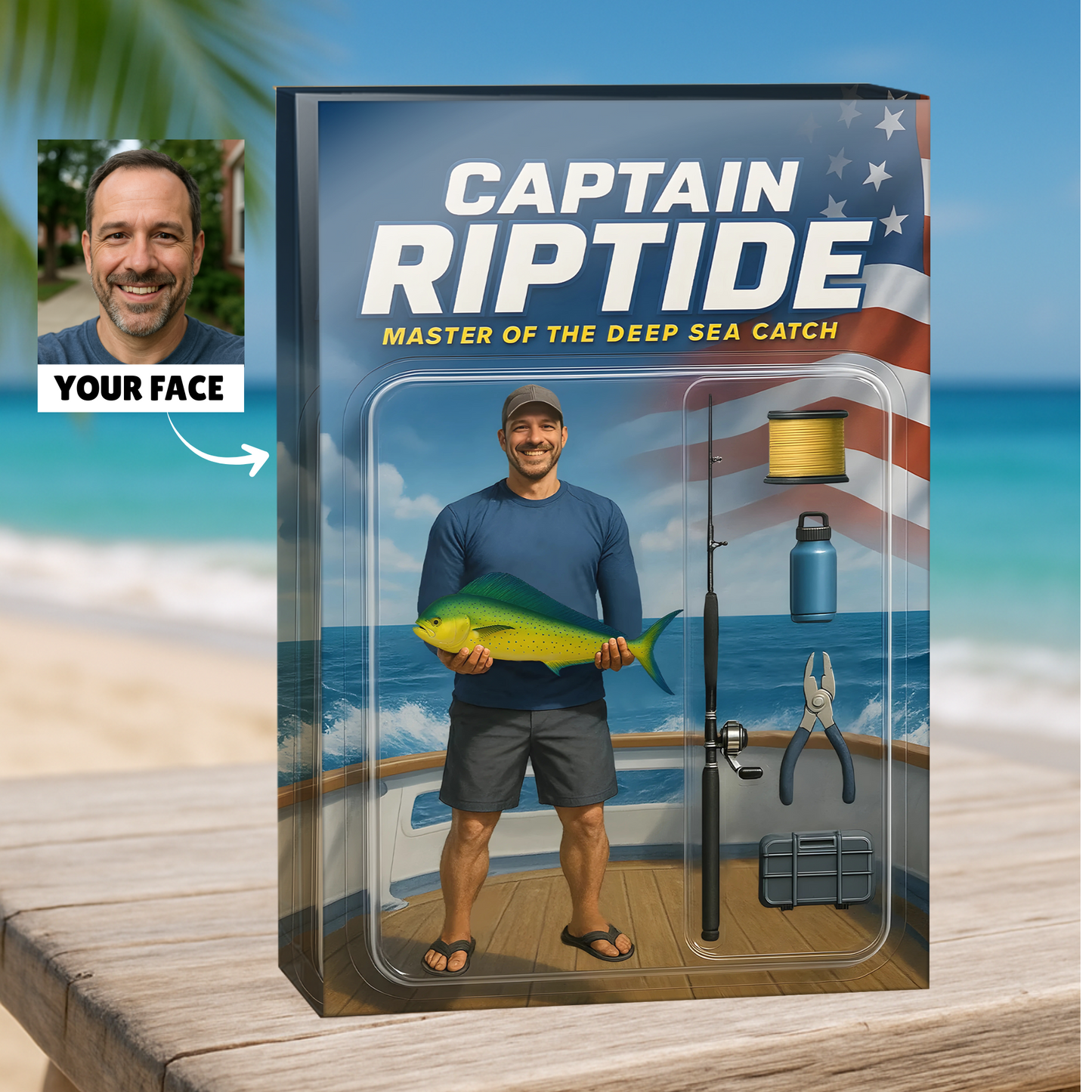 Personalized Figure Acrylic Block