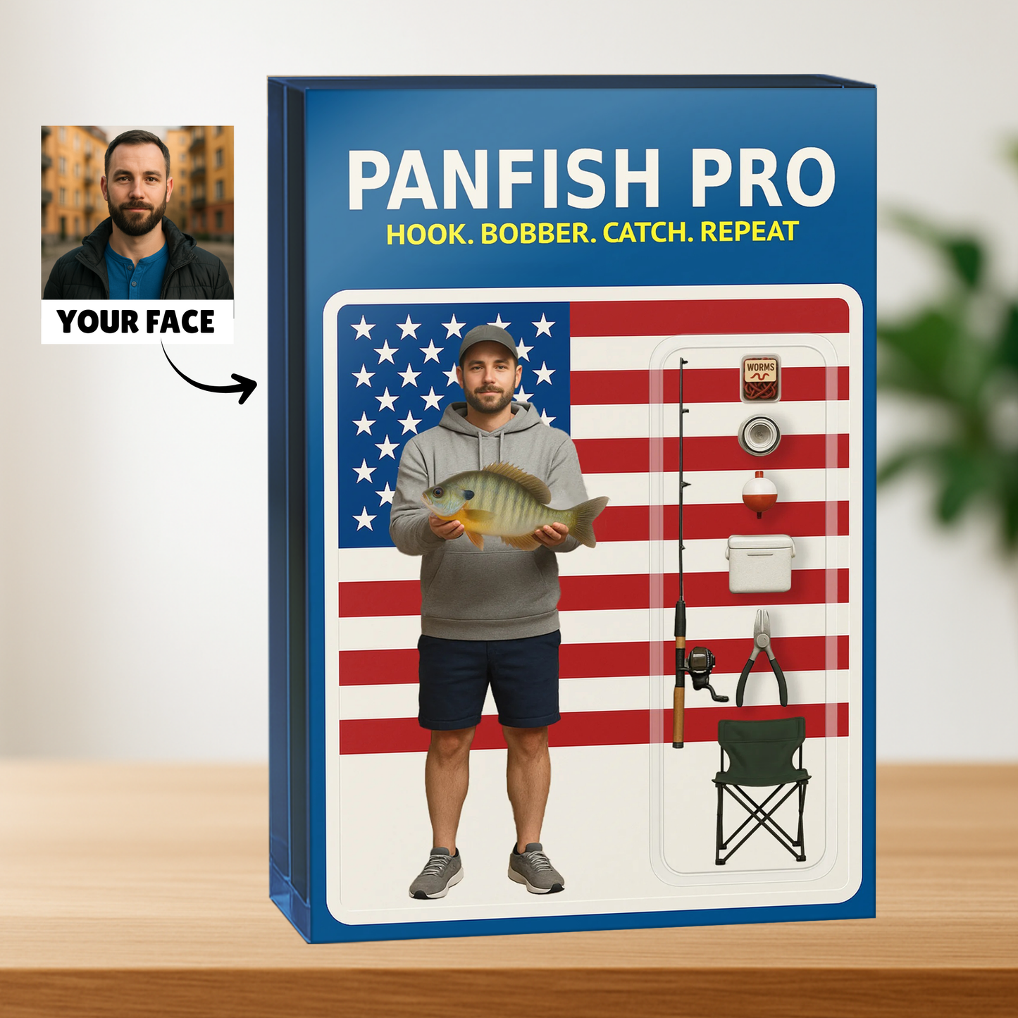 Personalized Figure Acrylic Block