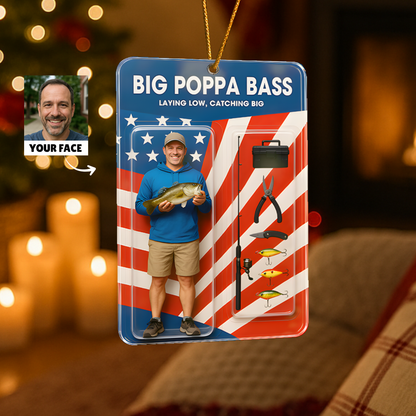 Custom Face Acrylic Ornament