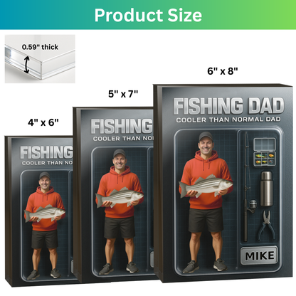 Personalized Fishing Acrylic Plaque 30