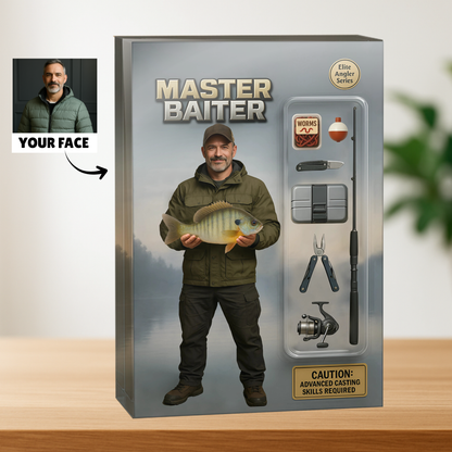 Master Baiter Figure Acrylic Block