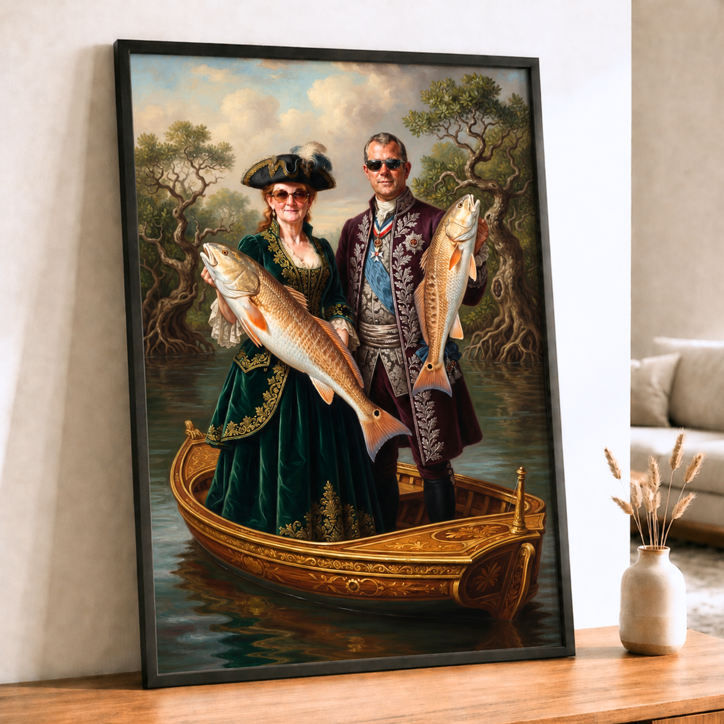 Renaissance Royal Fishing Poster