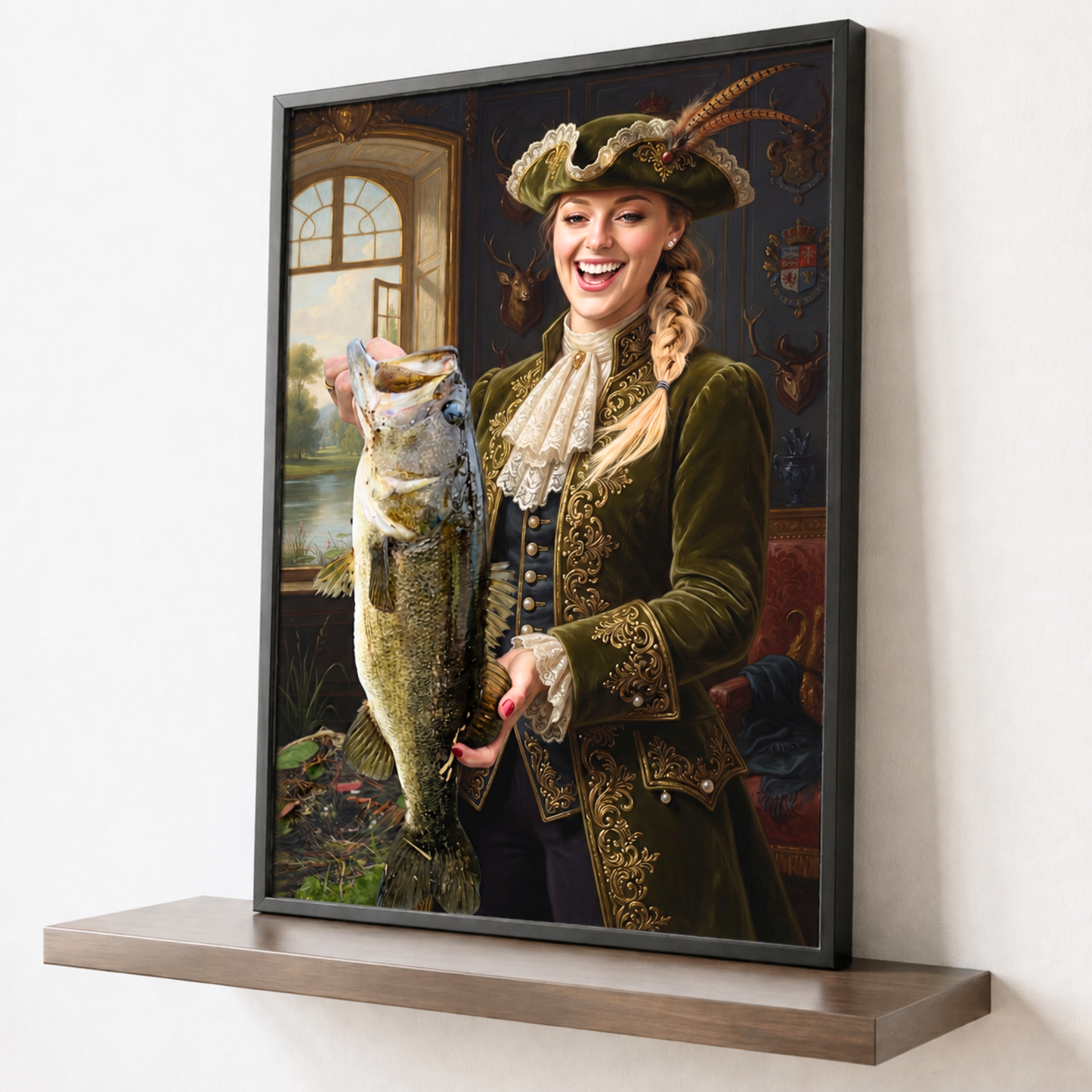 Renaissance Royal Fishing Poster