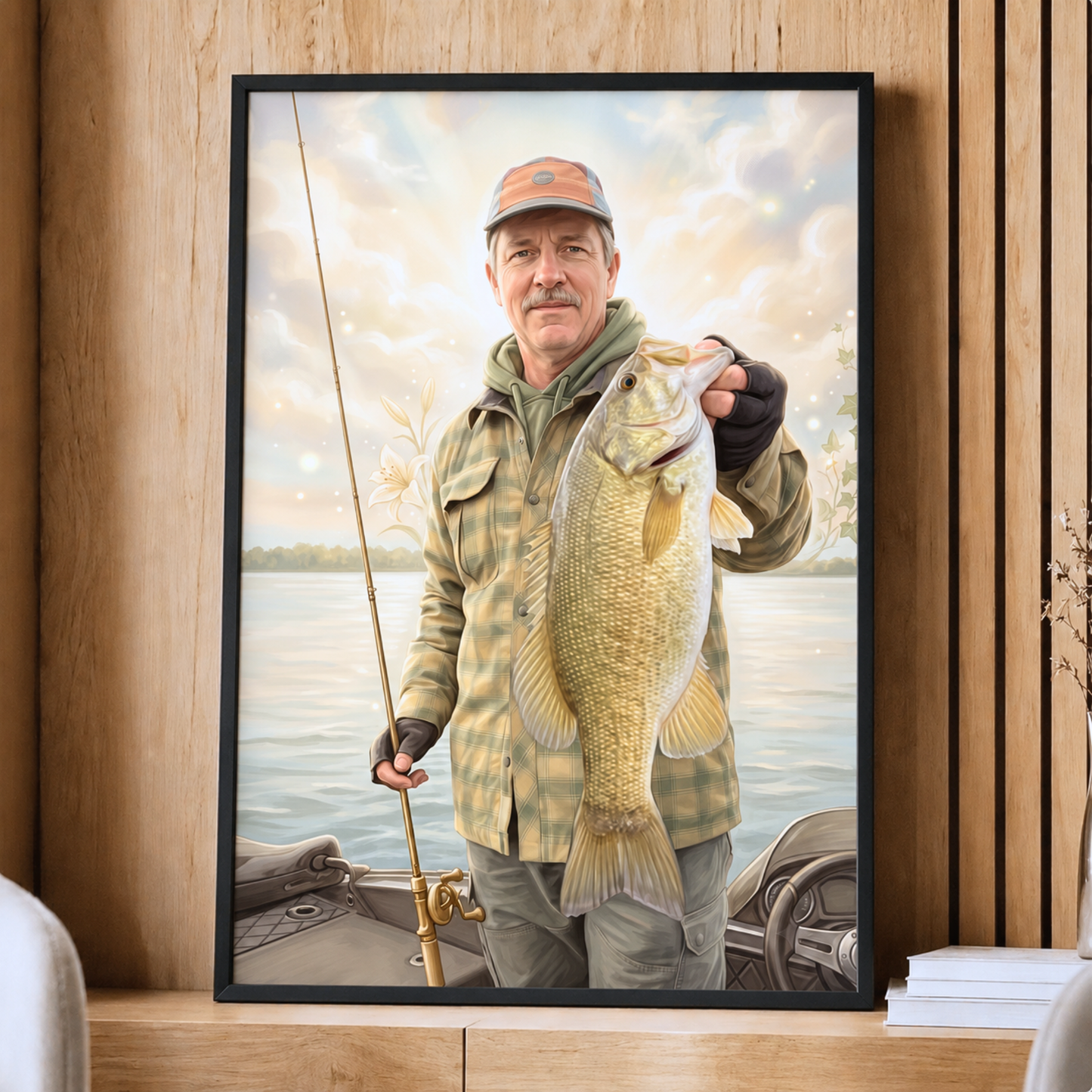 Memorial Personalized Fishing Poster