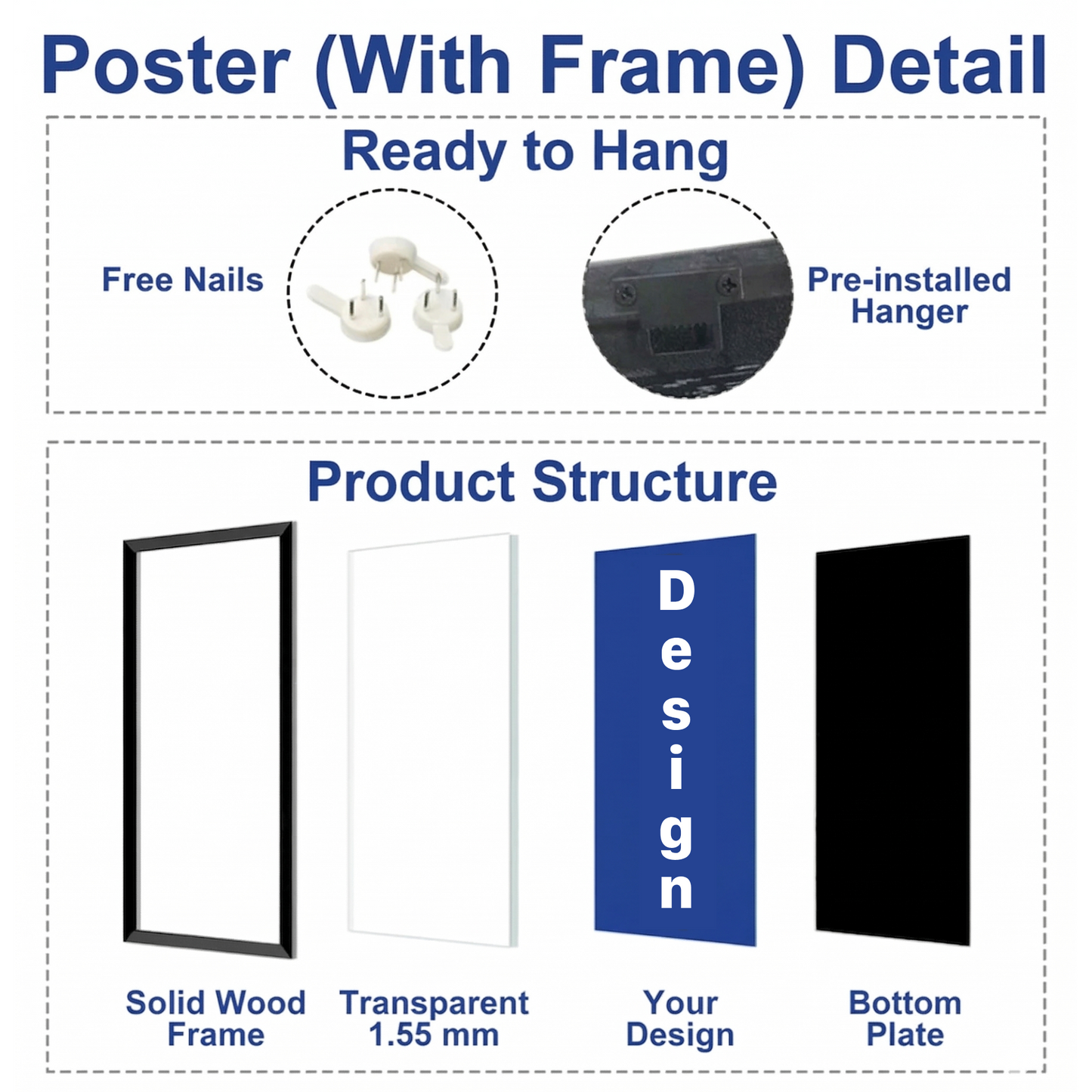 Custom Fishing Photo Starry Night - Personalized Poster