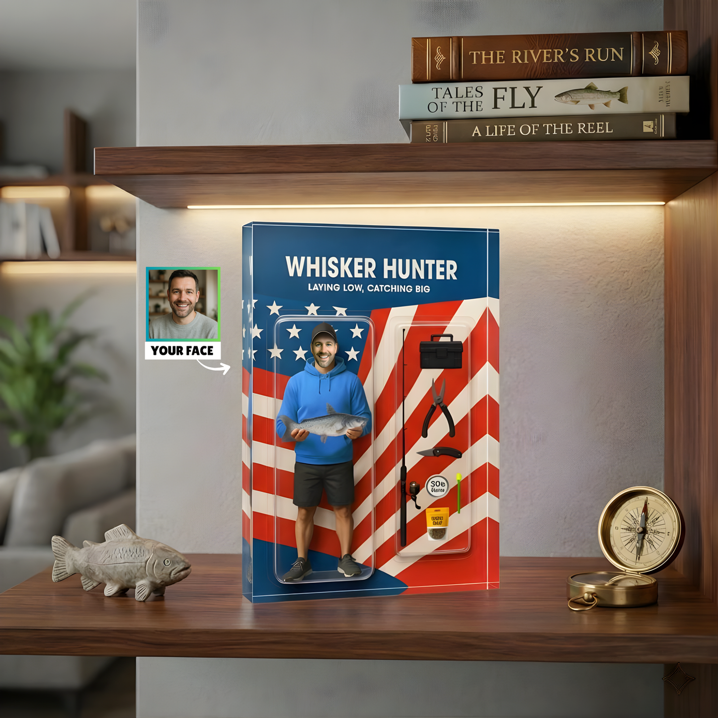 Personalized Fishing Acrylic Plaque 7