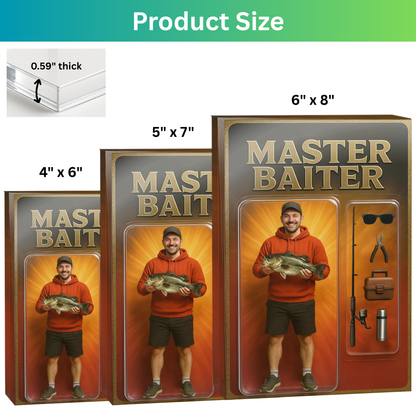 MasterBaiter - Custom Face Acrylic Plaque