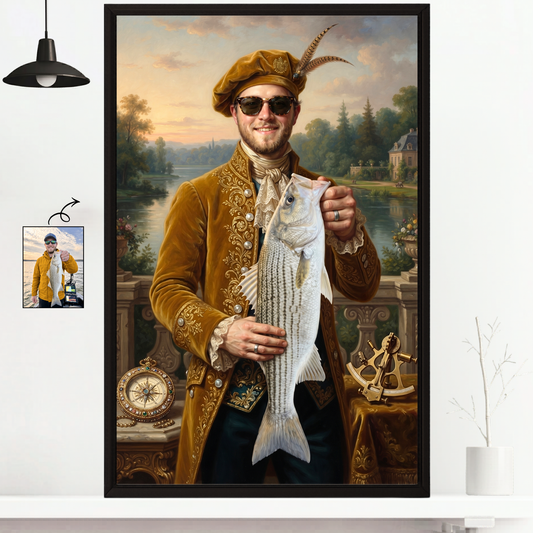Renaissance Royal Fishing Poster