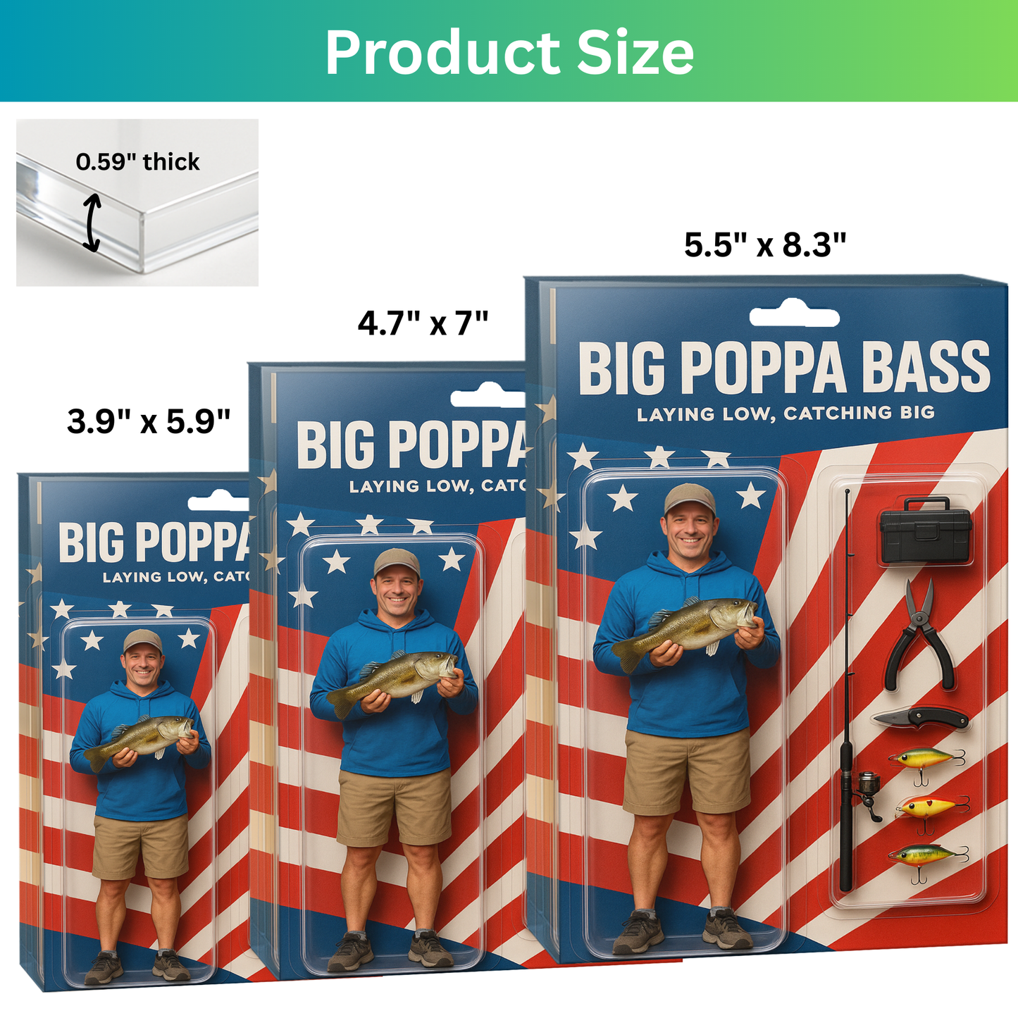 Personalized Figure Acrylic Block