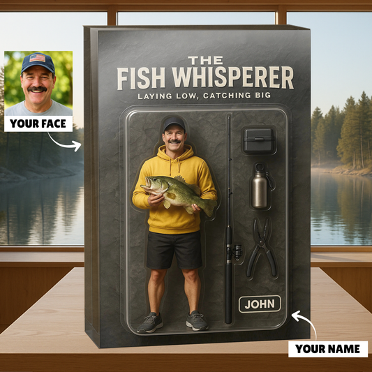 The Fish Whisperer - Personalized Acrylic Plaque