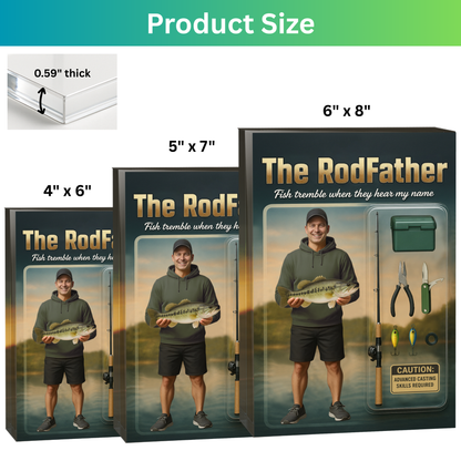 Personalized Fishing Acrylic Plaque 31