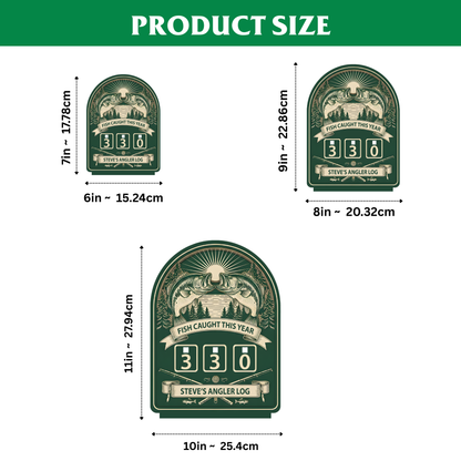 Personalized Fish Tracker With Base – Model 2