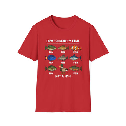 How To Identify Fish T-shirt