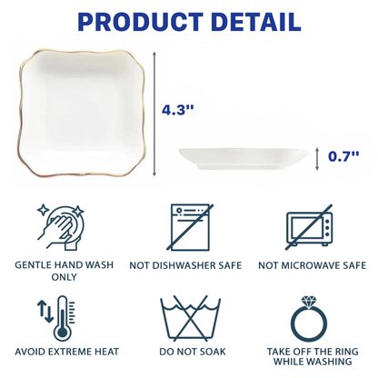 Casting Queen Custom Photo Ring Dish Gift For Her - Personalized Photo Jewelry Dish