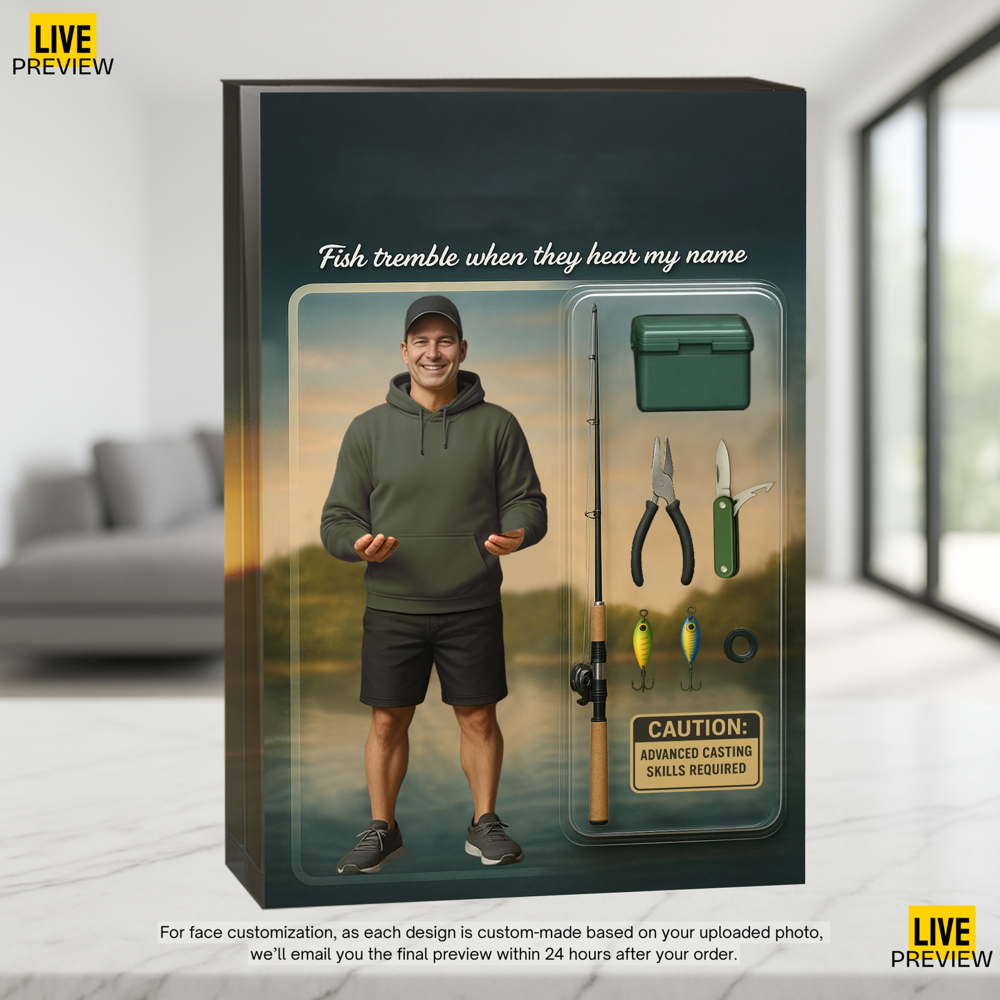 Personalized Fishing Acrylic Plaque 31