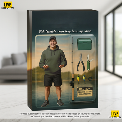 Personalized Fishing Acrylic Plaque 31