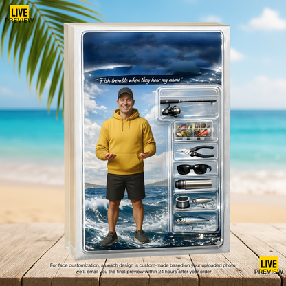 Personalized Saltwater Fishing Acrylic Plaque 36