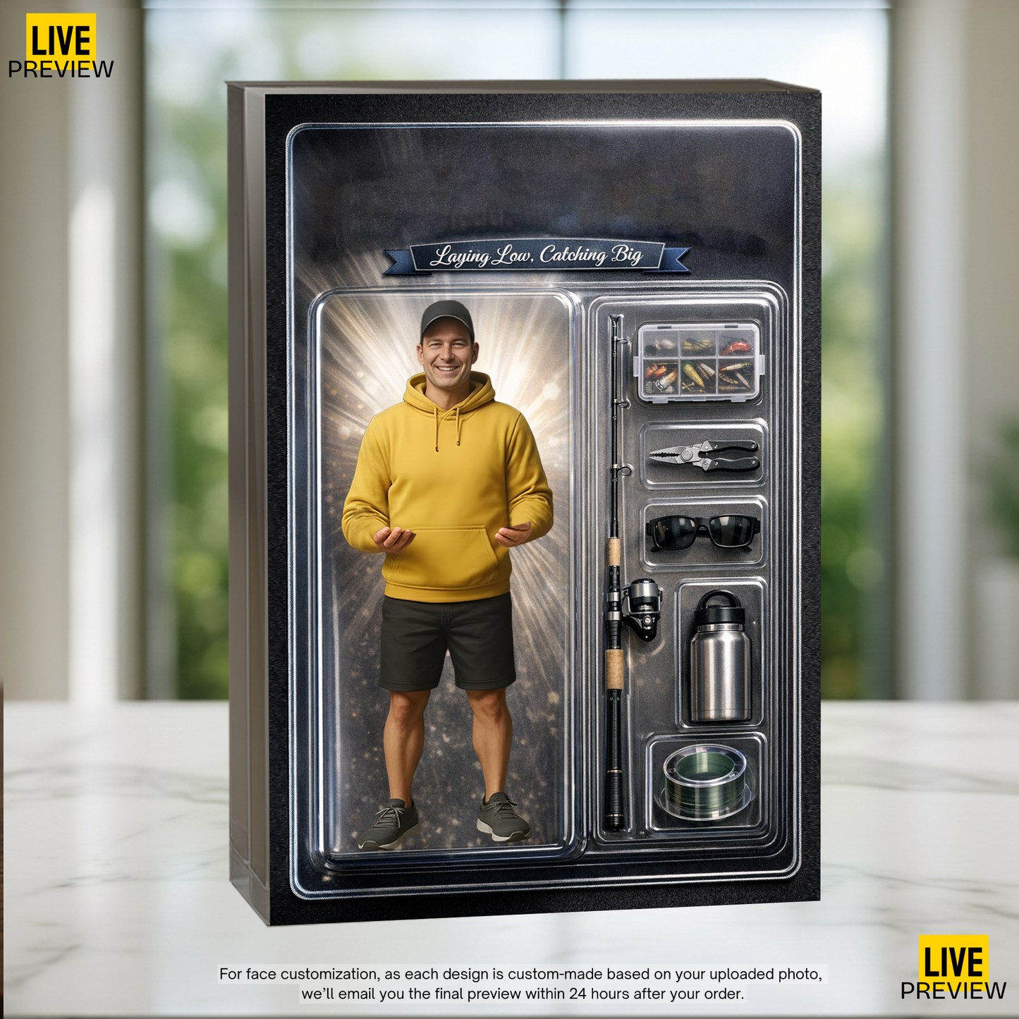 Personalized Fishing Acrylic Plaque 45