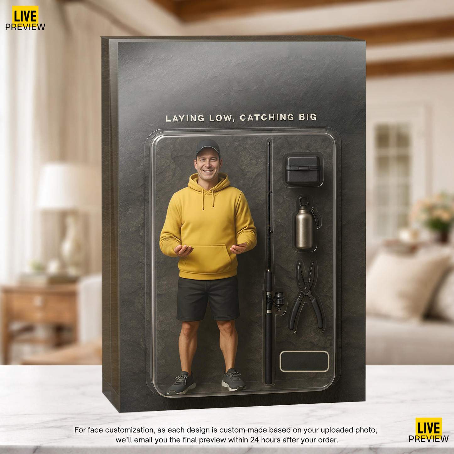 Personalized Fishing Acrylic Plaque 25