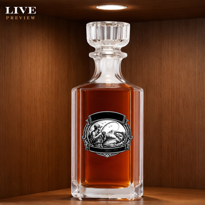 Personalized Whiskey Decanter 4