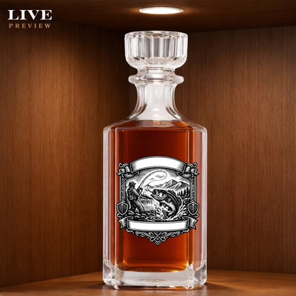 Personalized Whiskey Decanter 3