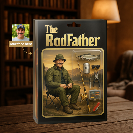 The RodFather Figure Acrylic Block | Version 2