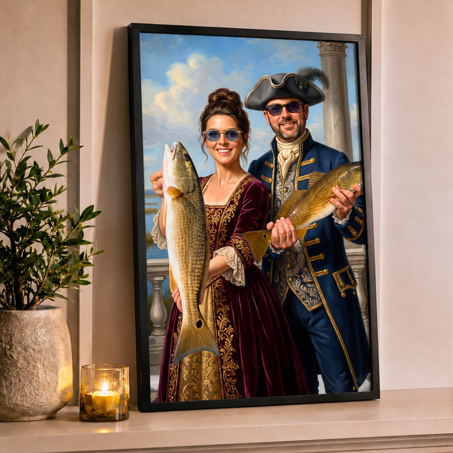 Renaissance Royal Fishing Poster