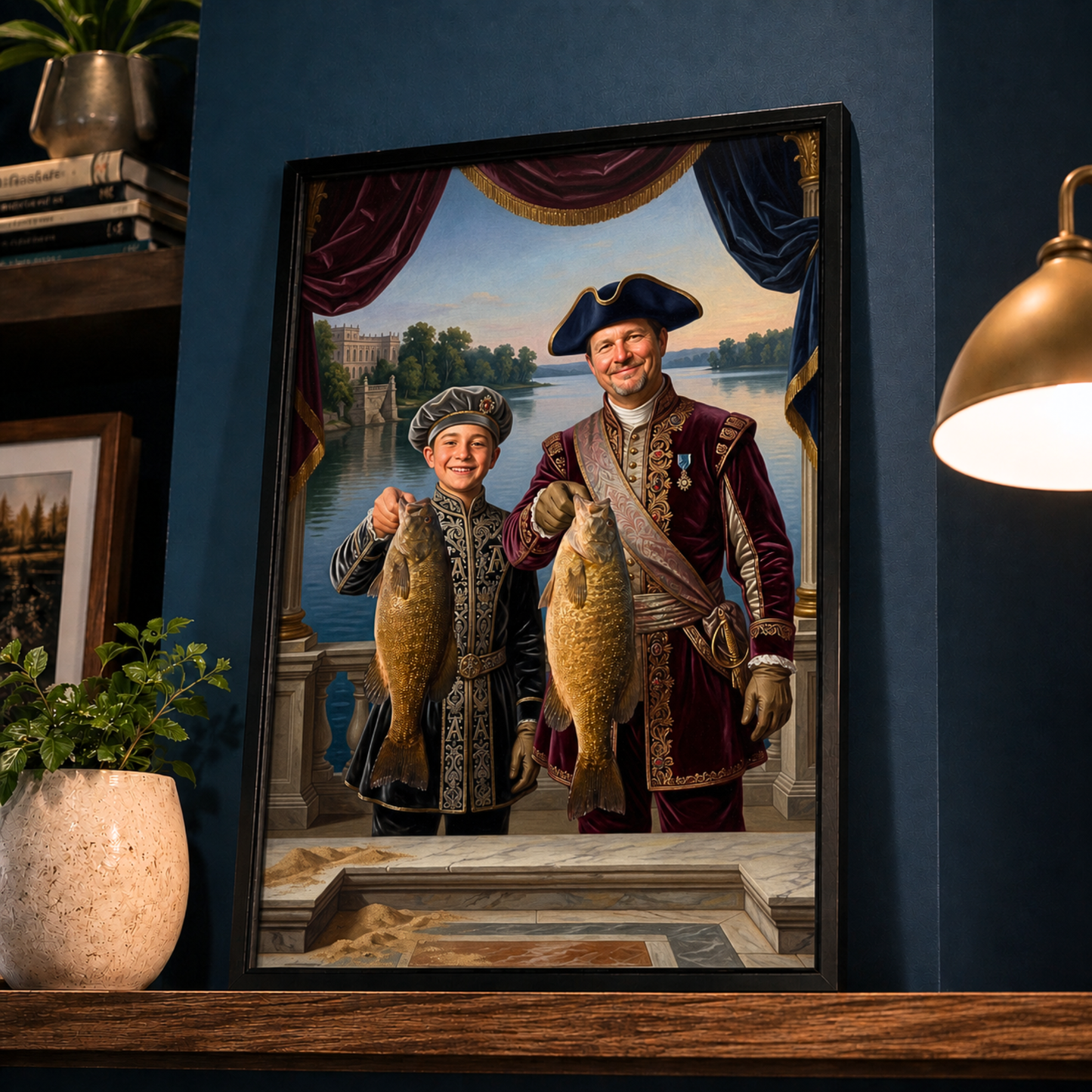 Renaissance Royal Fishing Poster