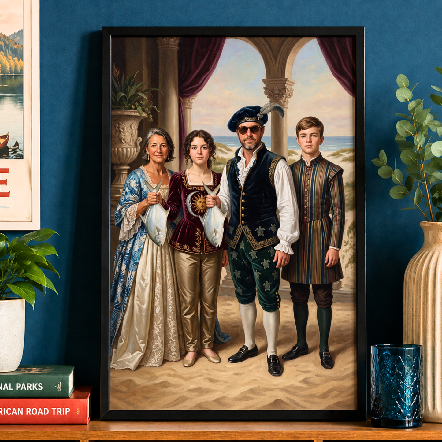 Renaissance Royal Fishing Poster