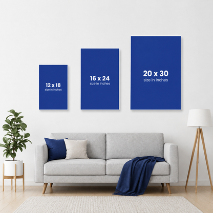 Custom Fishing Photo Starry Night Art - Personalized Poster